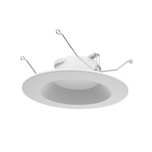 Luminaire encastré DEL intégré 5 po et 6 po, downlight gradable, 5 températures de couleur sélectionnables (2700K/3000K/3500K/4000K/5000K), certifié CETL