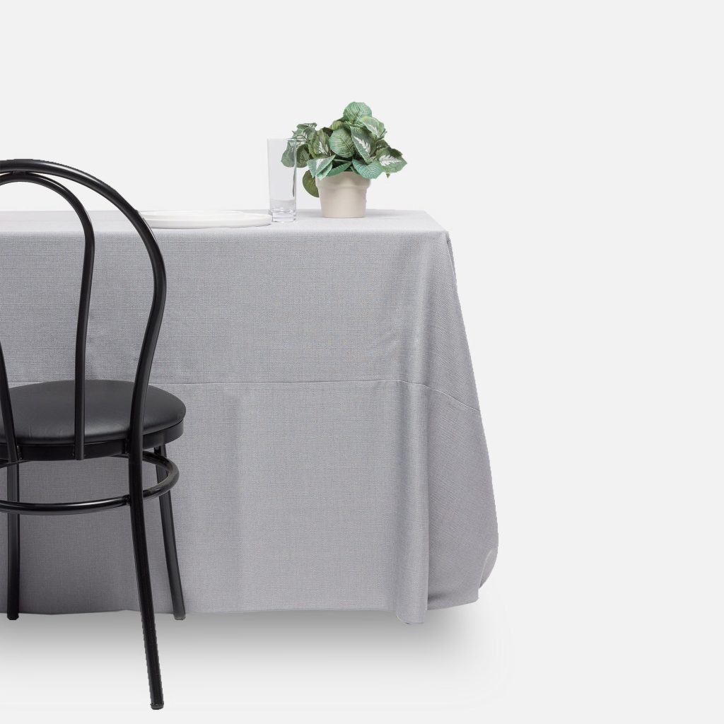 Nappe Coffre Grise - Lin