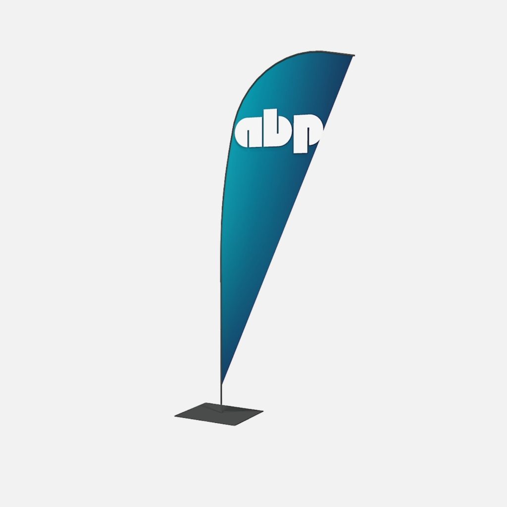 Beach Flag Teardrop