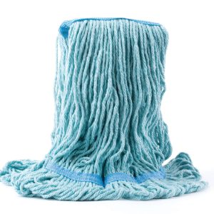 Vadrouille humide protection antibactérienne (synthétique/attachée/brins bouclés)