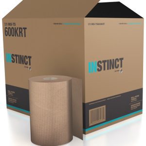 Essuie-mains en papier kraft 12 rlx x 600