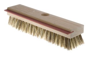 Brosse à plancher avec racloir pour petite surface