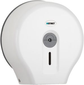 Distributeur simple de papier hygiénique Junior, blanc