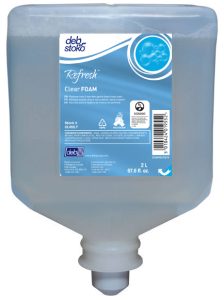 Savon mousse doux pour les mains, sans parfum et sans colorant
