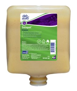 Pâte nettoyante à mains industrielle sans solvant
