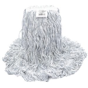 Vadrouille humide de finition (nylon/attachée/brins bouclés)