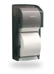 Universal distributeur de papier hygiénique standard, rouleau double