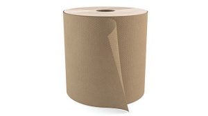 Essuie-mains en papier, naturel, 1 pli