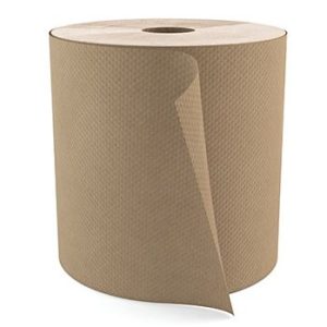 Essuie-mains en papier, naturel, 1 pli