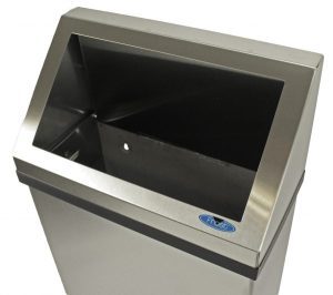 Poubelle métallique, 13 gal (50 L)