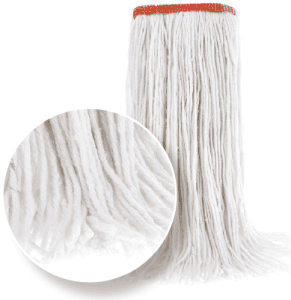 INSTINCT Wet Mop Bagged Narrow Band Cut-End White