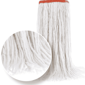 INSTINCT Wet mop bagged narrow band cut-end white