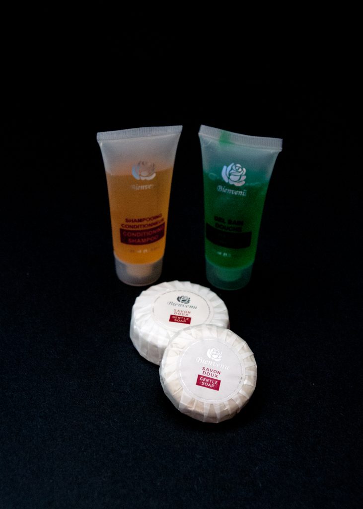 French soap wrapped in