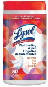 Lingettes désinfectantes