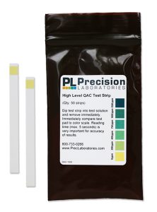 High Level QAC Test stip, 0-1500ppm