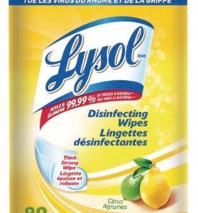 Lingettes désinfectantes - Agrumes