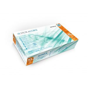 Gants Nitrile Duracore – Très grand, 3.2mil, 100/boîte