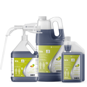 BIO 2 nettoyant à salle de bain avec contrôleur d'odeurs concentré