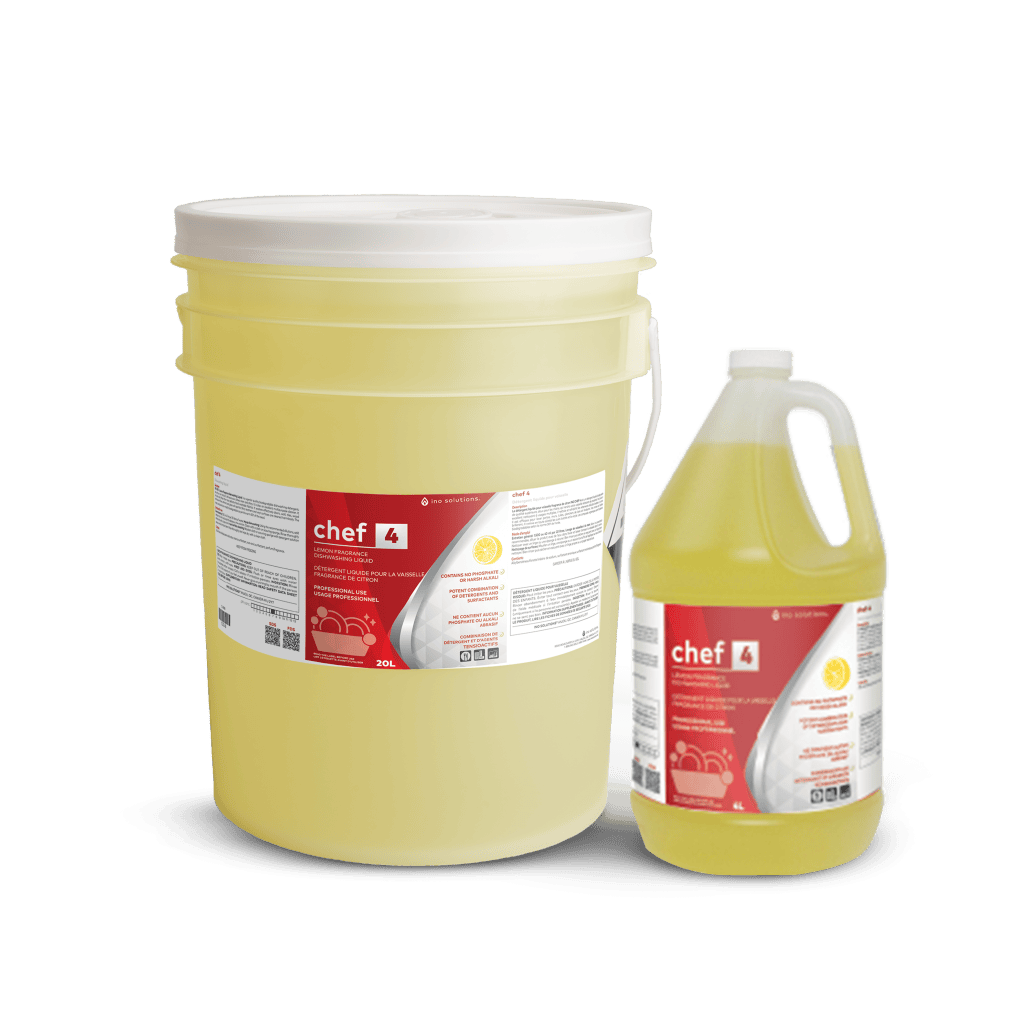 CHEF 4 détergent à vaisselle parfum citron concentré