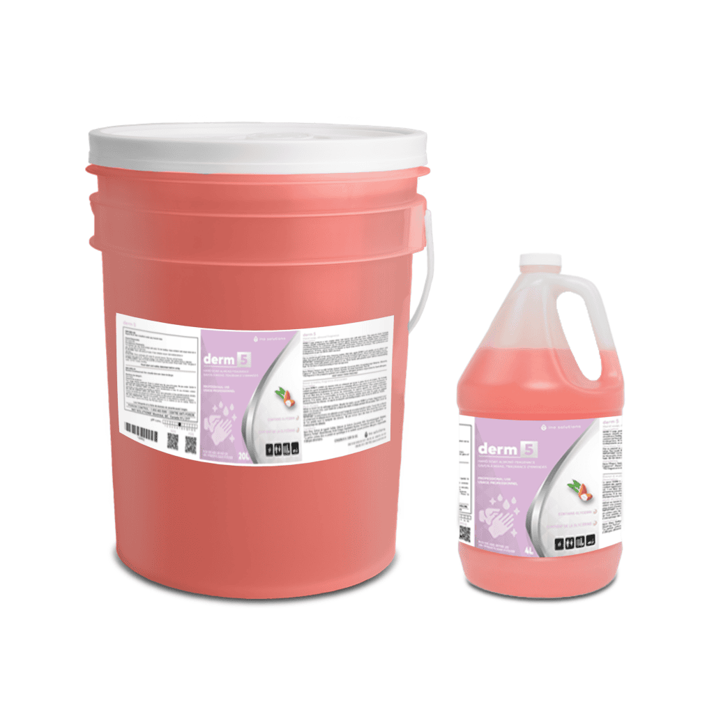 DERM 5 savon à mains, parfum amande
