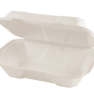 Bagasse à clapet compostable