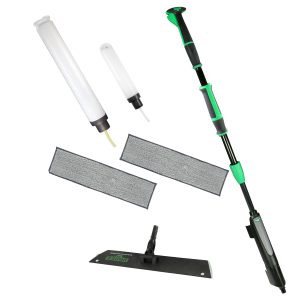 Unger Excella trousse de nettoyage à plancher, manche droit 18 po