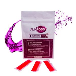 AlixPods nettoyant acide pour salle de bain et cuvette