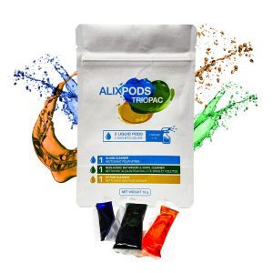 AlixPods TRIOPAC nettoyant à vitres + nettoyant agrumes + nettoyant salle de bain sans acide