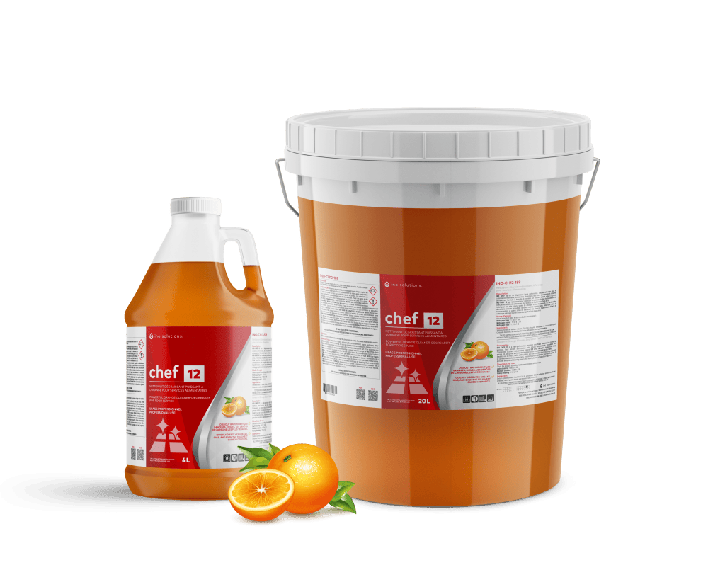 CHEF 12 nettoyant et dégraissant puissant concentré