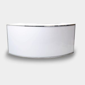 Plexi quarter-moon bar
