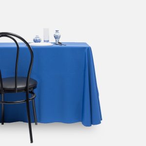 Fitted tablecloth, Royal Blue - Polyester