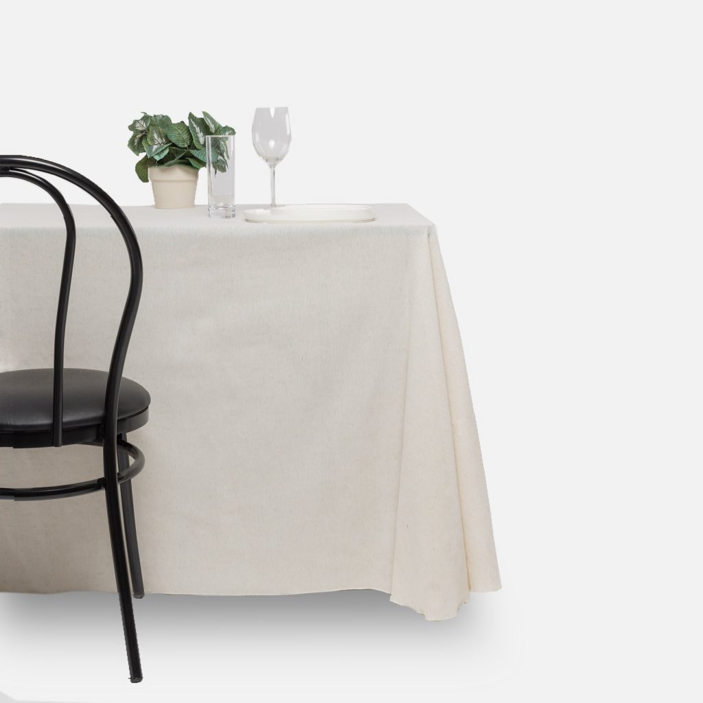 Fitted tablecloth, Natural Linen - Linen
