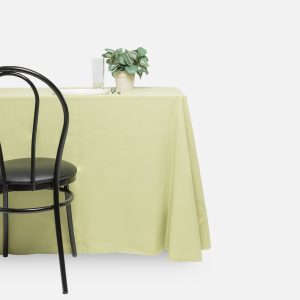 Fitted tablecloth, Avocado - Polyester
