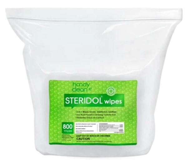 Steridol lingettes désinfectantes pour surfaces dures