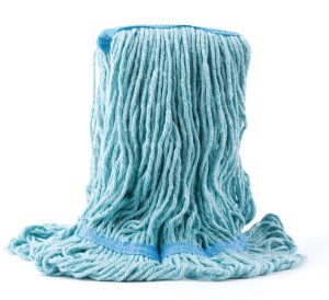 Antibacterial protection wet mop (synthetic / banded / looped ends)