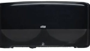 TORK Elevation twin mini-jumbo roll toilet paper dispenser