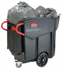 Collecteur mobile de déchets.