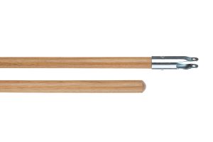 Wooden dry mop handle (screw system)