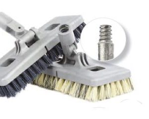 Swivel floor brush