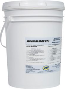 Aluminum cleaner and polish