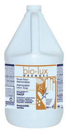 Antimicrobial clear orange gel