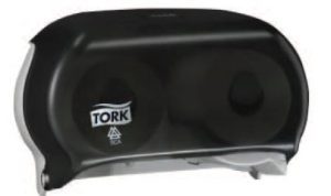 TORK twin roll toilet paper dispenser