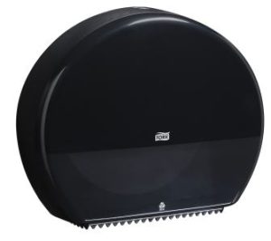 TORK twin jumbo roll toilet paper dispenser