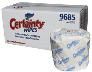 Certainty cleaning wipes