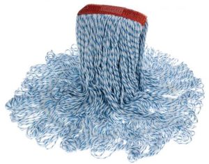 Finishing wet mop (synthetic / banded / looped ends)