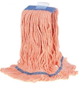 Durability wet mop (cotton & synthetic / banded / looped ends)