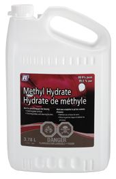 Nettoyant à l'alcool méthylique