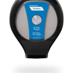 Jumbo toilet paper dispenser, single roll