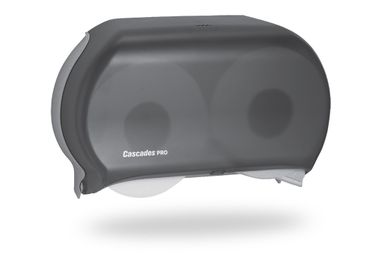 Distributeur de papier hygiénique jumbo, rouleau double, 9