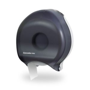 Universal jumbo toilet paper dispenser, single roll, 9